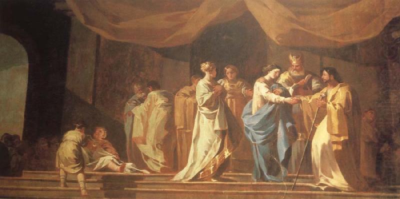 Betrothal of the Virgin, Francisco Goya
